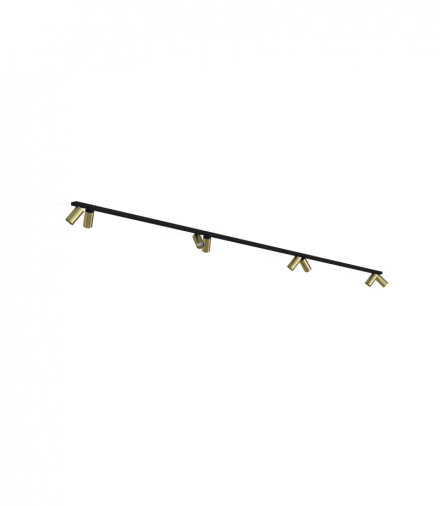 MONO 2x200 Lampa w stylu nowoczesnym GU10 max 10W LED Mosiądz Nowodvorski 7756