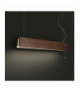OSLO LED 90 Lampa wisząca LED TUBE T8 max 16W Palony dąb Nowodvorski 7522
