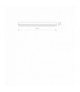 STRAIGHT CEILING LED M Lampa LED TUBE T8 max 16W Grafitowy Nowodvorski 7553