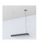 SOFT LED 90X20 Lampa wisząca LED TUBE T8 max 16W Grafitowy Nowodvorski 7532
