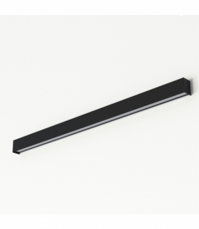 STRAIGHT WALL LED L Kinkiet LED TUBE T8 max 22W Czarny Nowodvorski 7595