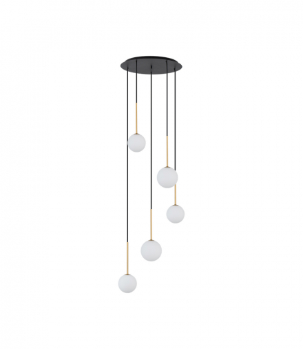 KARO Lampa wisząca w stylu klasycznym G9 max 12W LED Czarny Nowodvorski 10303
