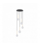 KARO Lampa wisząca w stylu klasycznym G9 max 12W LED Czarny Nowodvorski 10303