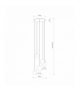 KARO Lampa wisząca w stylu klasycznym G9 max 12W LED Czarny Nowodvorski 10303