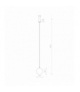 KIER L Lampa wisząca w stylu nowoczesnym G9 max 12W LED Satynowy złoty Nowodvorski 10308