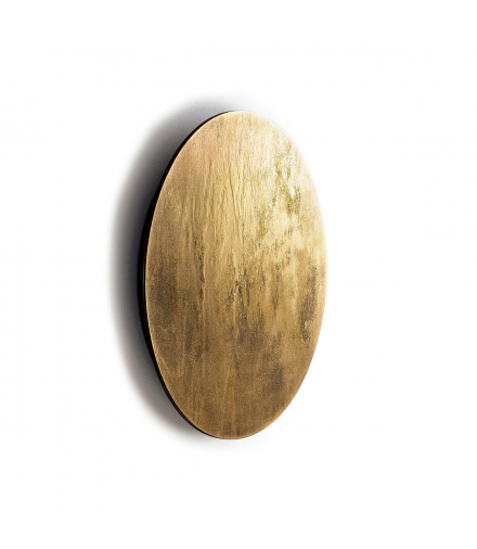 RING LED WOOD L Kinkiet w stylu nowoczesnym LED max 13W 3000K 160lm Złoty Nowodvorski 10282