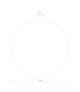 RING LED WOOD L Kinkiet w stylu nowoczesnym LED max 13W 3000K 160lm Złoty Nowodvorski 10282