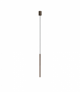 LASER 490 Lampa wisząca w stylu nowoczesnym G9 max 1x10W LED Satynowy czekoladowy Nowodvorski 10451