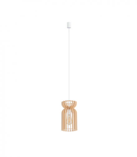 KYMI B Lampa w stylu skandynawskim E27 max 25W LED Naturalne drewno Nowodvorski 10571