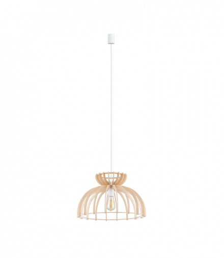 KYMI C Lampa wisząca w stylu skandynawskim E27 max 25W LED Naturalne drewno Nowodvorski 10572