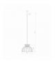 KYMI C Lampa wisząca w stylu skandynawskim E27 max 25W LED Czarny Nowodvorski 10575