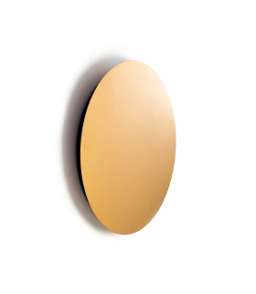 RING LED L Kinkiet w stylu nowoczesnym LED max 13W 3000K 160lm Satynowy złoty Nowodvorski 10351