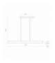 CL Q LED PRO Lampa w stylu nowoczesnym LED max 31W 3000K 1866lm Czarny Nowodvorski 8254