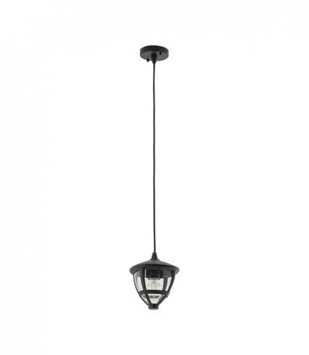 AMELIA BL CG Lampa wisząca w stylu klasycznym E27 max 10W LED Czarny Nowodvorski 10496