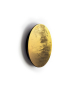 RING LED WOOD M Kinkiet w stylu nowoczesnym LED max 10W 3000K 130lm Złoty Nowodvorski 10281