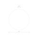 RING LED WOOD M Kinkiet w stylu nowoczesnym LED max 10W 3000K 130lm Złoty Nowodvorski 10281