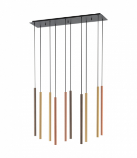 LASER 490 Lampa wisząca w stylu nowoczesnym G9 max 10x10W LED Multikolor Nowodvorski 10705