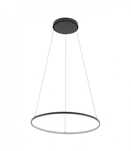 CIRCOLO LED M Lampa wisząca w stylu nowoczesnym LED max 21W 3000K 660lm Czarny Nowodvorski 10812