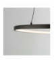 CIRCOLO LED M Lampa wisząca w stylu nowoczesnym LED max 21W 3000K 660lm Czarny Nowodvorski 10812