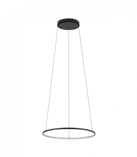 CIRCOLO LED S Lampa wisząca w stylu nowoczesnym LED max 18W 3000K 560lm Czarny Nowodvorski 10813
