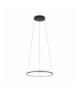 CIRCOLO LED S Lampa wisząca w stylu nowoczesnym LED max 18W 3000K 560lm Czarny Nowodvorski 10813