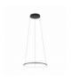 CIRCOLO LED S Lampa wisząca w stylu nowoczesnym LED max 18W 3000K 560lm Czarny Nowodvorski 10813