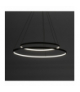 CIRCOLO LED Lampa wisząca w stylu nowoczesnym LED max 35W 3000K 1200lm Czarny Nowodvorski 10814