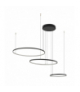 CIRCOLO LED Lampa wisząca w stylu nowoczesnym LED max 45W 3000K 1600lm Czarny Nowodvorski 10817