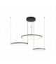 CIRCOLO LED Lampa wisząca w stylu nowoczesnym LED max 45W 3000K 1600lm Czarny Nowodvorski 10817