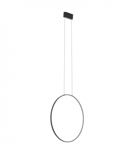CIRCOLO LED M Lampa wisząca w stylu nowoczesnym LED max 21W 4000K 700lm Czarny Nowodvorski 10861
