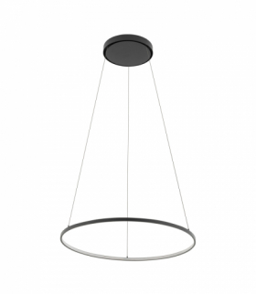 CIRCOLO LED M Lampa wisząca w stylu nowoczesnym LED max 21W 4000K 700lm Czarny Nowodvorski 10862