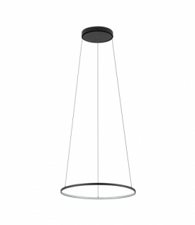 CIRCOLO LED S Lampa wisząca w stylu nowoczesnym LED max 18W 4000K 600lm Czarny Nowodvorski 10863