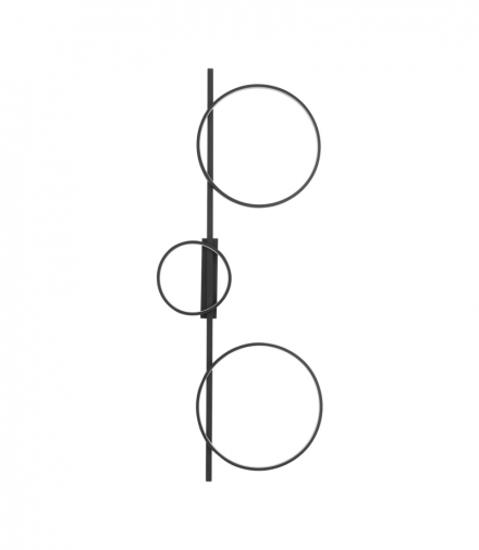 CIRCOLO LED Lampa w stylu nowoczesnym LED max 33W 4000K 1200lm Czarny Nowodvorski 10866