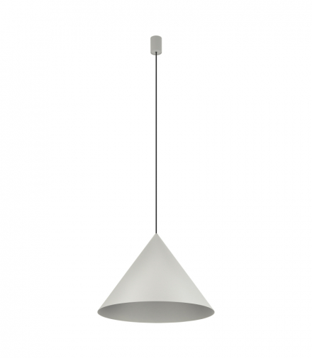 ZENITH L Lampa wisząca w stylu nowoczesnym GU10 lub GU10 ES111 max 20W LED Szary Nowodvorski 10872