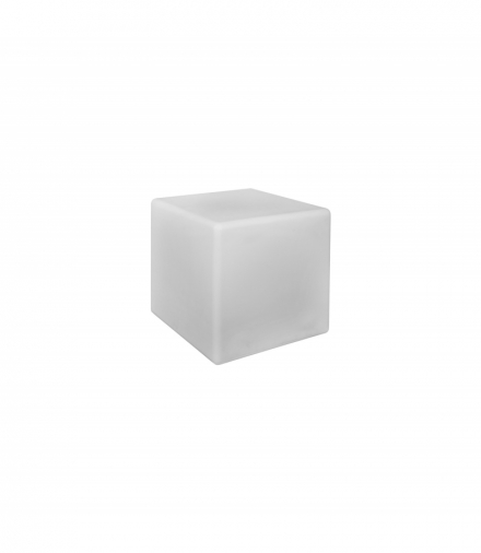 CUMULUS CUBE M Ogrodowa świecąca Kostka Lampa w stylu nowoczesnym E27 max 25W LED Biały Nowodvorski 8966