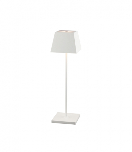 MAHE LED Bezprzewodowa ładowalna Ogrodowa Lampa USB, dotyk, ściemnialna LED DIMM max 2,2W 3000K 168lm Biały Nowodvorski 8397