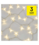 Oświetlenie łączone Profi - łańcuch 50 LED 5m ciepła biel, biały przewód, IP44 EMOS Lighting D2AW02
