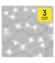 Oświetlenie łączone Profi - łańcuch 50 LED 5m zimna biel, biały przewód, IP44 EMOS Lighting D2AC02