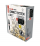 Oświetlenie łączone Profi - sople 50 LED 3m ciepła biel, biały przewód, IP44 EMOS Lighting D2CW02