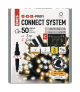 Oświetlenie łączone Profi - sople 50LED 3m, ciepła biel+zimna biel miga, czarny, IP44 EMOS Lighting D2CN01