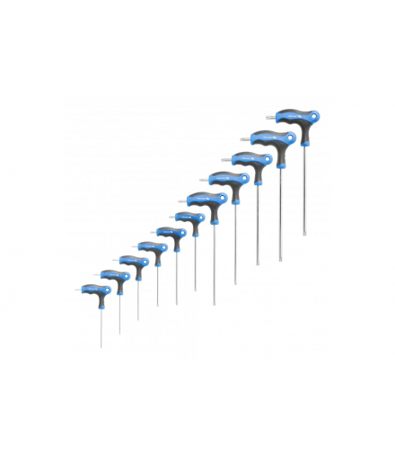 Zestaw kluczy torx security typu-T, długie 10 szt Hogert HT1W881