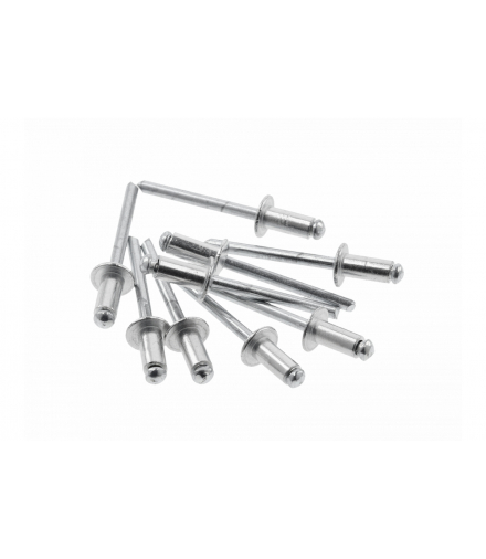 Nity aluminiowe 4x10 800 szt Hogert HT2C174