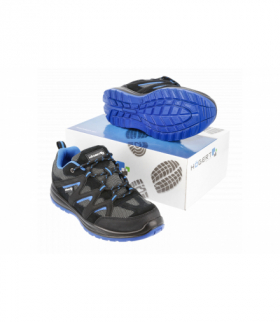ELSTER półbuty 01 SRC czarno/niebieskie roz. 46 Hogert HT5K573-46