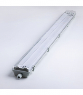 Oprawa hermetyczna LED 2x120cm z odbłyśnikiem Ecolight EC79762