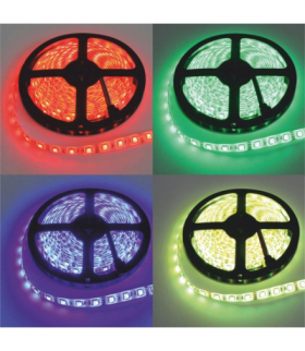 Taśma LED 150 7.2W/m RGB 12V IP63 /5m/ Ecolight EC67743