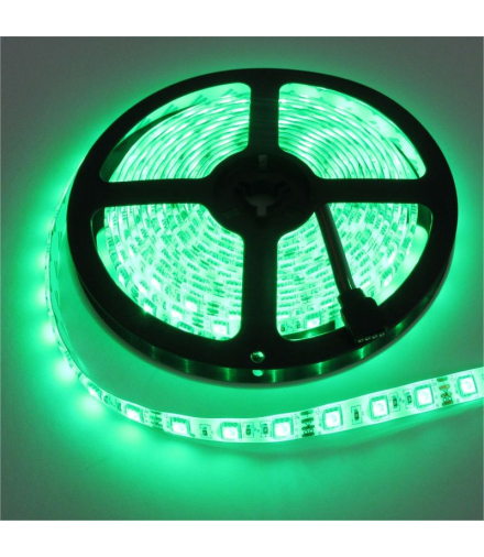 Taśma LED 300 4.8W/m ZIELONA 12V IP63 /5m/ Ecolight EC79343