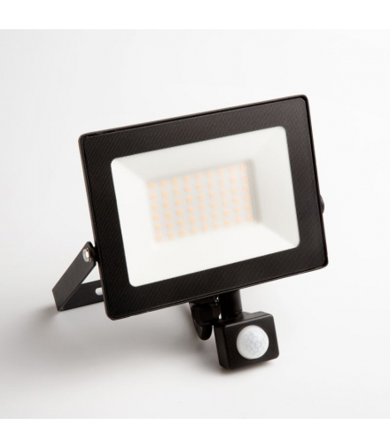 Naświetlacz LED 50W Ciepły 3000K 4500lm PIR IP65 Ecolight EC79886