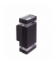 Oprawa elewacyjna OE-3C 2xGU10 IP54 CZARNA Ecolight EC79034