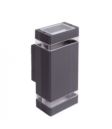 Oprawa elewacyjna OE-3S 2xGU10 IP54 ANTRACYT Ecolight EC79035