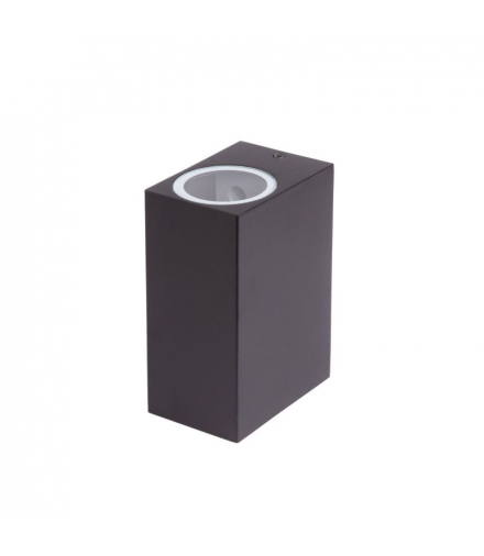 Oprawa elewacyjna OE-7 2xGU10 IP44 CZARNA Ecolight EC79085